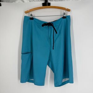 Immersion Research Shorts Blue Board Paddle Kayak River Float Swim Men Size 38